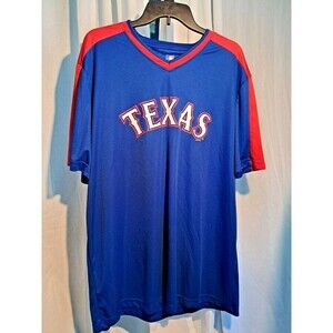 MLB Texas Rangers Jersey T-Shirt Jersey MLB Genuine Merchandise Size XL